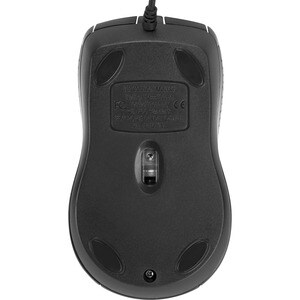 Souris BlueTrace Targus AMU81AMGL Pleine taille - USB Type A - 3 Bouton(s) - Noir - Câble - 1000 dpi - Roulettes avec frei
