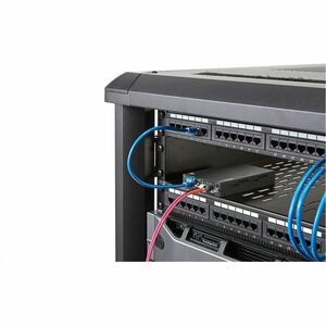 StarTech.com Transceiver/Media Converter - TAA Compliant - 2 Port(s) - 1 x Network (RJ-45) - Duplex LC Port - Optical Fibe
