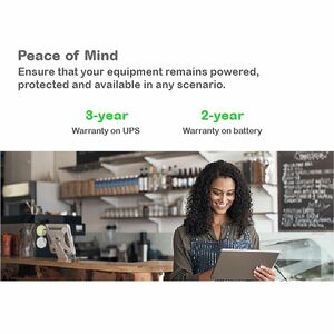 APC Smart-UPS, Line Interactive, 1500VA, Tower, 120V, 8x NEMA 5-15R outlets, SmartConnect Port+Network Card, AVR, LCD - To