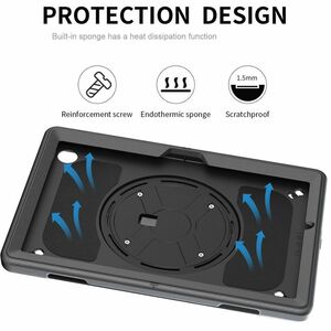 4smarts Rugged Case Grip Robust Tasche für 27,7 cm (10,9 Zoll) bis 27,9 cm (11 Zoll) Apple iPad (10. Generation), iPad (20