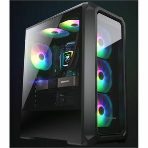 COUGAR Archon 2 CGR-5CC5B-G-RGB Gabinete para computadora gamer - Mini ITX, Micro ATX, ATX Placa base admitida - Media Tor