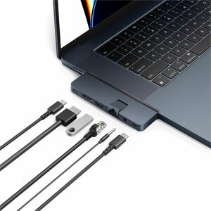 Hyper HyperDrive DUO PRO HD575BUGL USB-Typ C Docking Station für Tablet-PC, Desktop-PC, Notebook - Ladefunktion - Speicher