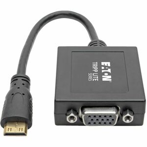 Tripp Lite series P131-06N-MINI 15,24 cm HDMI/VGA Videokabel - TAA-konform - Cable for Videogerät, Mobiltelefon, Tablet-PC