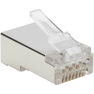 Tripp Lite series N232-050-FTP Netzwerkanschluss - 50 - TAA-konform - Abschirmung - Glasklar