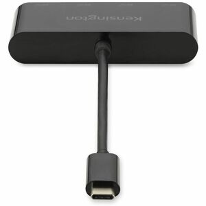 Kensington CH1200 USB Hub - USB 3.2 Gen 2 (3.1 Gen 2) Type-C - External - Black - 4 Total USB Port(s) - ChromeOS, Mac, Win