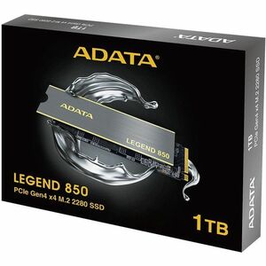 Adata LEGEND 850 ALEG-850-1TCS 1 TB Solid State Drive - M.2 2280 Internal - PCI Express NVMe (PCI Express NVMe 4.0 x4) - D