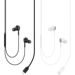 Samsung Type-C Earphones - Mono - Mini-phone (3.5mm) - Wired - 32 Ohm - 20 Hz to 20 kHz - Under-the-chin - Binaural - In-e