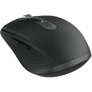 Logitech MX Anywhere 3S Mouse - Bluetooth - USB Type C - Darkfield - 6 Button(s) - Graphite Grey - Wireless - Rechargeable