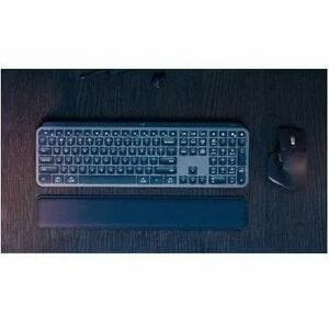 Logitech MX Keys S Keyboard - Wireless Connectivity - USB Interface - Finnish, Danish, Swedish, Norwegian - QWERTY Layout 