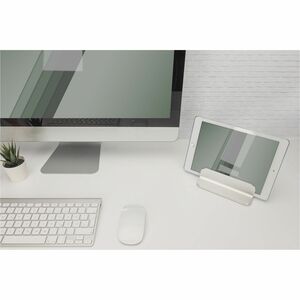 Digitus Notebook Notebook-Halter - Vertikal - 43 mm x 150 mm x 92 mm x - Aluminium - Silber - 10 kg Belastbarkeit - Rutsch