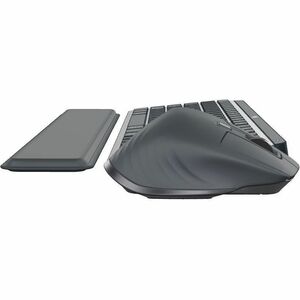 Logitech MX Keys S Combo Keyboard & Mouse - USB Membrane/Scissor Wireless Bluetooth Keyboard - Graphite - USB Wireless Blu