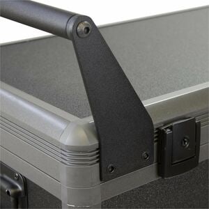 Dicota Laptop/Tablet-Ladewagen - 4 Rollen - Aluminium - 865 mm Länge x 363 mm Breite x 633 mm Tiefe - Silber - 35,6 cm (14