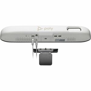 Poly Studio R30 USB Video Bar - Small Room Size Supported - 3840 x 2160 Video (Live) - 4K UHD - 30 fps - USB - Wireless LA