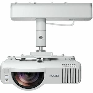 Epson EB-L210SW Short Throw 3LCD Projector - 16:10 - Wall Mountable, Ceiling Mountable, Portable, Tabletop - White - Front