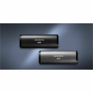 Adata SE760 512 GB Portable Solid State Drive - External - Titan Gray - Smartphone, Tablet, MacBook, Desktop PC, Notebook,