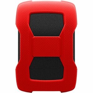 Adata HD330 AHD330-1TU31-CRD 1 TB Portable Hard Drive - External - Red - Gaming Console Device Supported - USB 3.2 (Gen 1)