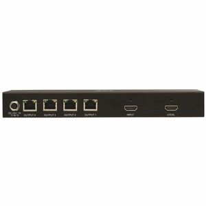 Tripp Lite series B127A-2A0-BH Video Extender Transmitter/Receiver - Wired - TAA Compliant - 1 Input Device - 3 Output Dev