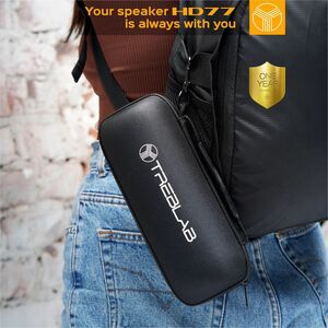 Treblab Carrying Case Treblab Speaker - Black - Scratch Resistant, Bump Resistant, Dust Resistant, Splash Resistant