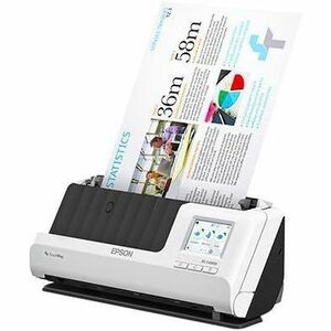 Epson DS-C480W Sheetfed Scanner - 600 dpi Optical - 10-bit Color - 30 ppm (Mono) - 30 ppm (Color) - Duplex Scanning - USB