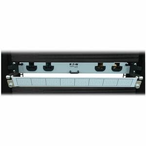 Tripp Lite series N48S-4M8L4-10Network Patch Panel - Aqua - 4 x Duplex - 1U High - 19" Wide - Rack-mountable