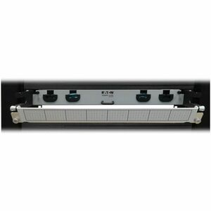 Tripp Lite series N48M-6L8L-10Network Patch Panel - Aqua - 6 x Duplex - 1U High - 19" Wide - Rack-mountable