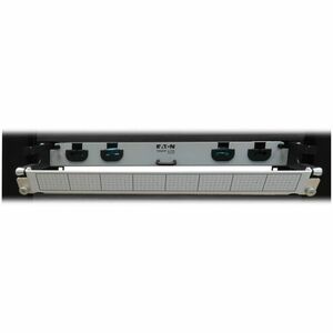 Tripp Lite series N48M-2M24L12-10Network Patch Panel - Aqua - 12 x Duplex - 1U High - 19" Wide - Rack-mountable