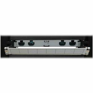 Tripp Lite series N48M-2L24L-10Network Patch Panel - Aqua - 24 x Duplex - 1U High - 19" Wide - Rack-mountable