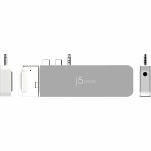 j5create JCD395-N Estação de ancoragem para Teclado, Notebook, Coluna, Monitor, Unidade Flash, Rato - Capacidade de carreg