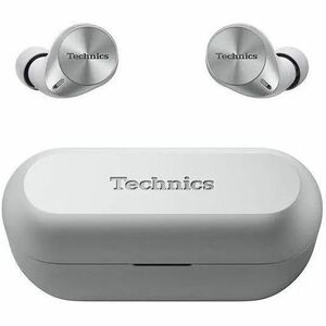 Technics EAH-AZ60M2ES True Wireless Earbud Stereo Earset - Silver - Alexa - Binaural - In-ear - 1000 cm - Bluetooth - 20 H