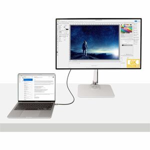 StarTech.com 91,44 cm Koaxial Datentransferkabel - 1 - Cable for Speichergerät, Dock, Notebook, MacBook, Wandakku, Docking