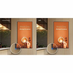 Samsung QM50C 127 cm (50 Zoll) LCD Digital-Signage-Display - 24 Stunden/7 Tage Betrieb - Vertical-Alignment-Technologie (V