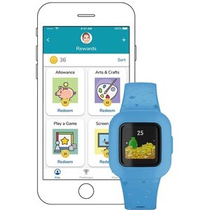 Garmin vívofit jr. 3 Smart Watch - Blue Body Color - Silicone Band Material - Accelerometer - Clock Display, Alarm, Timer 