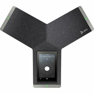 Poly Trio C60 IP Conference Station - Corded/Cordless - Wi-Fi, Bluetooth - Black - VoIP - IEEE 802.11a/b/g/n - 2 x Network