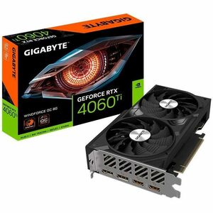 Gigabyte NVIDIA GeForce RTX 4060 Ti Graphic Card - 8 GB GDDR6 - 7680 x 4320 - 2.55 GHz Core - 128 bit Bus Width - PCI Expr