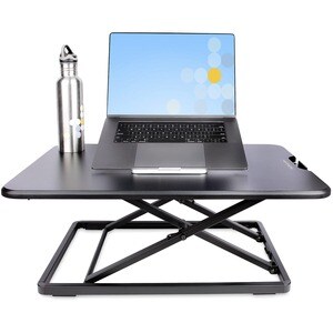 StarTech.com Height Adjustable Notebook Stand - 8 kg Load Capacity - 4.6 cm Height x 47 cm Width - Desk - Steel - Black - 1