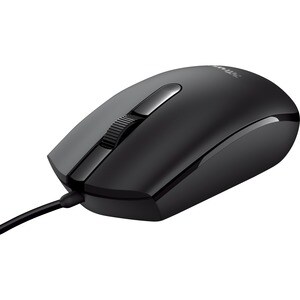 Trust Basi Mouse - USB 2.0 - Optical - 3 Button(s) - Black - Cable - 1200 dpi - Scroll Wheel - Symmetrical