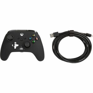 PowerA Enhanced Wired Controller for Xbox Series X|S - Black - Cable - Xbox Series S, Xbox Series X - 3.05 m Cable - Black