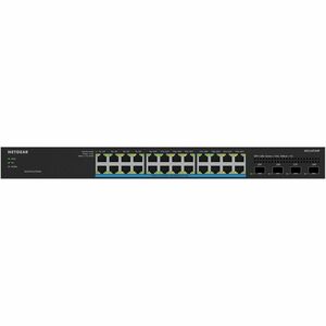 Netgear 24-Port Multi-Gigabit (2.5G) Ethernet Ultra60 PoE++ Smart Switch with 4 SFP+ Ports - 24 Ports - Manageable - 10 Gi