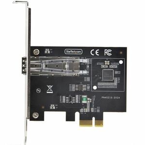 StarTech.com Carte Réseau GbE SFP à 1 Port, PCIe 2.1 x1, Intel I210-IS, Carte Contrôleur 1GbE, 1000BASE Cuivre/Fibre Optiq