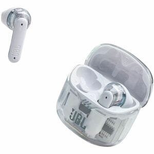 JBL Tune Flex True Wireless Earbud Stereo Earset - Ghost White - Binaural - In-ear - Bluetooth - 32 Ohm - 20 Hz to 20 kHz