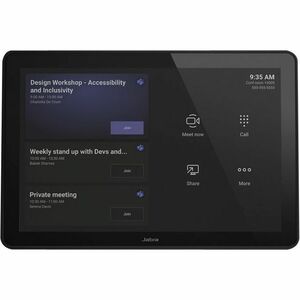 Jabra PanaCast 50 Video Bar System MS - For Meeting Room, Video Conferencing - 3840 x 1080 Video (Live) - 4K UHD - 30 fps 