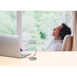 Manhattan 356039 2m Minifono Cable de audio - Cable for Dispositivo de audio, Estéreo de coche, Auricular, Altavoz, Smartp