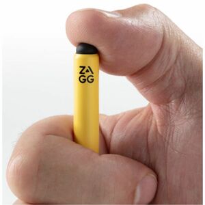 ZAGG Stylus - Capacitive Touchscreen Type Supported - Active - Replaceable Stylus Tip - Yellow - Tablet Device Supported