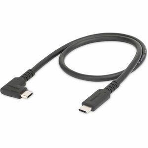 StarTech.com Cable de 50cm USB-C Resistente Acodado a la Derecha - USB 3.2 Gen 2 (10 Gbps) - USB Tipo C - DP de Modo Alt 4
