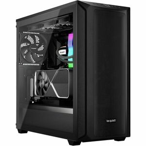be quiet! Shadow Base 800 DX Black Computer Case - EATX, ATX Motherboard Supported - Midi Tower - Mesh, Tempered Glass, St