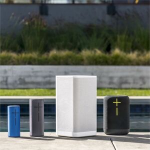 Ultimate Ears EPICBOOM Portable Bluetooth Speaker System - White - Near Field Communication - Battery Rechargeable