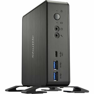 Desktop Computer Shuttle XPC nano NC4010BA - Intel Celeron 12. Gen. 7305 - 4 GB - 128 GB SSD - Mini-PC - Intel Chip - Wind