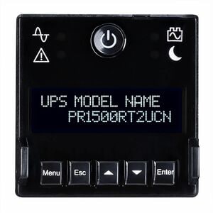 CyberPower PR1500RT2UCN Smart App Sinewave UPS Systems - 1500VA/1500W, 120 VAC, NEMA 5-15P, 2U, Rack / Tower, Sine Wave, 8