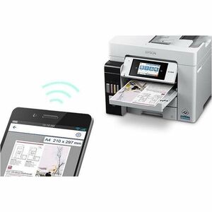 Epson WorkForce ST-C5000 Wireless Inkjet Multifunction Printer - Color - Copier/Fax/Printer/Scanner - 4800 x 1200 dpi Prin