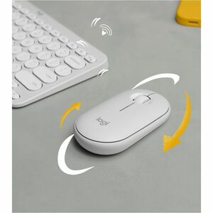 Logitech Pebble 2 M350S Rato - Bluetooth - Ótico - 3 Taste(n) - Sem fios - 10 m - 4000 dpi - Roda de deslocação - Simétric